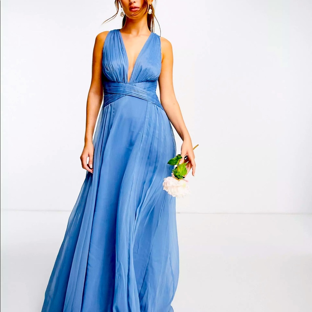 ASOS Wrap Waist Maxi Dress